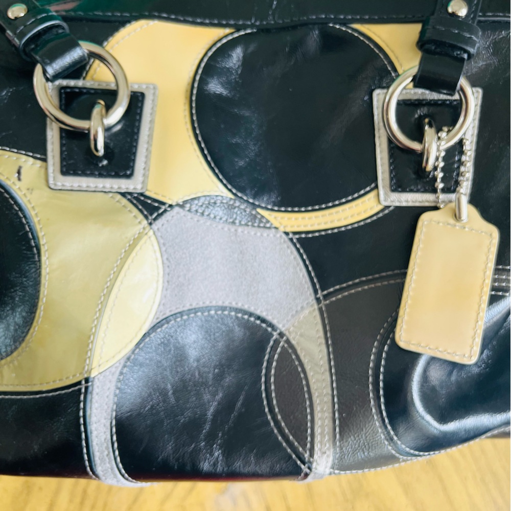 Coach Patent Leather Purse - Picture 3 of 16